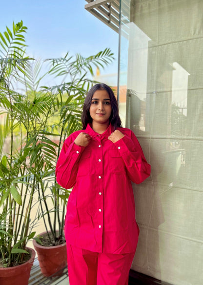 Hot Pink Co-Ord Set